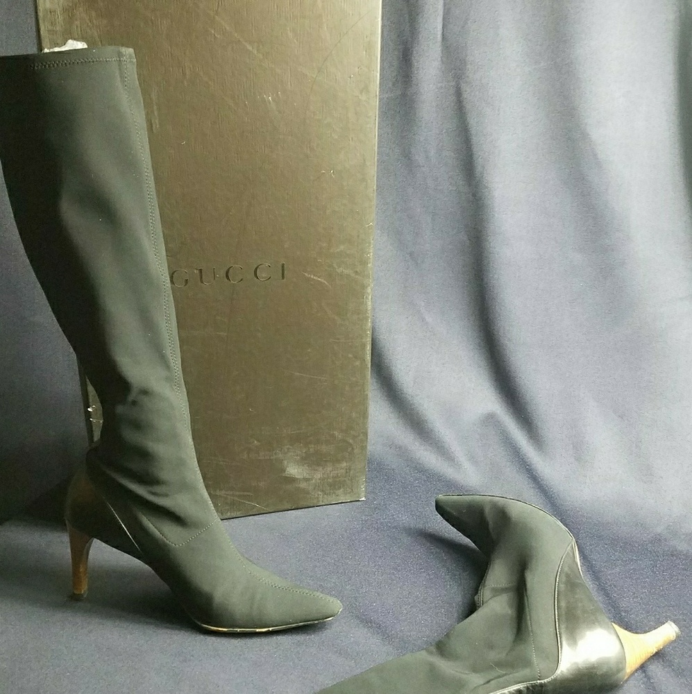 Authentic Gucci knee high boots